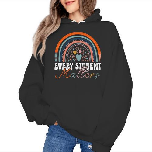 Every Student Matters Paraprofessional Support Teacher Women's Hoodie - teacherstshirts.com AU