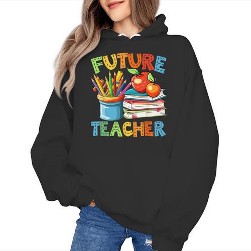 Future Teacher Costume For Kids Back To School Boy Girl Women's Hoodie - teacherstshirts.com UK