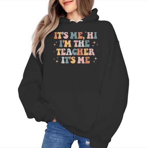 Groovy Its Me Hi Im The Teacher It’s Me Back To School Women's Hoodie - teacherstshirts.com CA