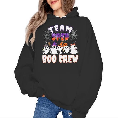 Halloween Costume Team SPED Teacher Special Education Women's Hoodie - teacherstshirts.com AU