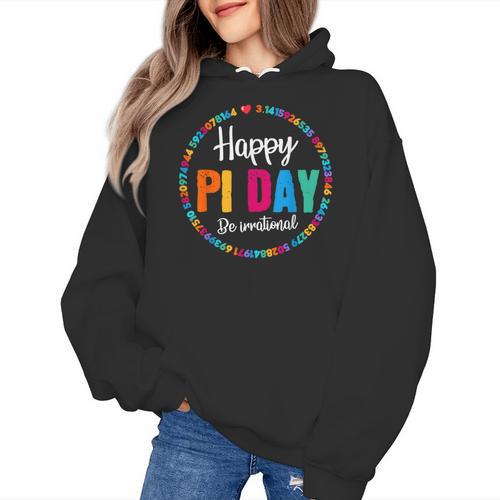 Happy Pi Day Pie Math Coach Teacher Pi Day Lover Nerdy Women's Hoodie - teacherstshirts.com UK