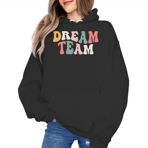 Last Day Of School Back To School Dream Team Teacher Kids Women's Hoodie - teacherstshirts.com AU