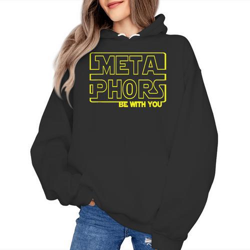 Metaphors Be With You English Teacher Shirts T-Shirt Women's Hoodie - teacherstshirts.com DE