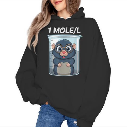 Mole Chemistry Chemist Student Science Teacher Women's Hoodie - teacherstshirts.com AU