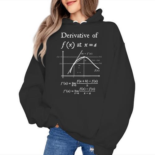 Nerdy Definition Of Derivative Limit Calculus Math Teacher Women's Hoodie - teacherstshirts.com