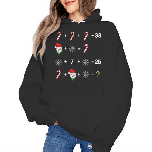 Order Of Operations Quiz Math Teacher Christmas Women's Hoodie - teacherstshirts.com AU