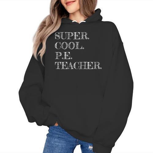 PE Teacher Appreciation Women's Hoodie - teacherstshirts.com UK