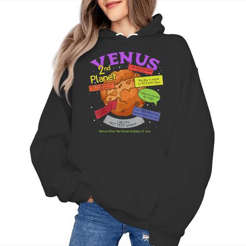 Perfect Planets Teachers Shirts Venus For Solar System Women's Hoodie - teacherstshirts.com AU