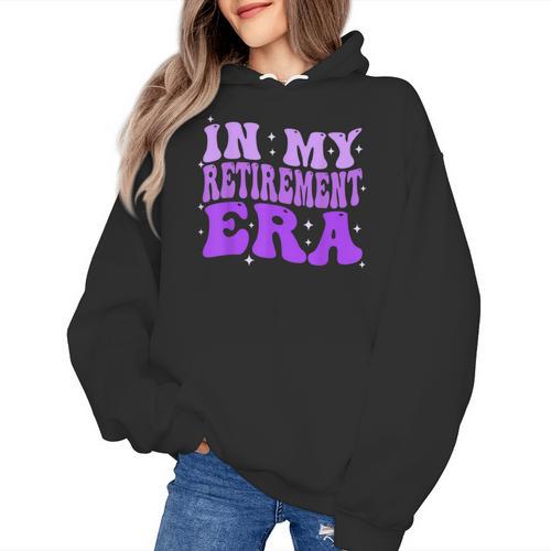 In My Retirement Era Groovy Retired Teacher 2025 Women Women's Hoodie - teacherstshirts.com AU