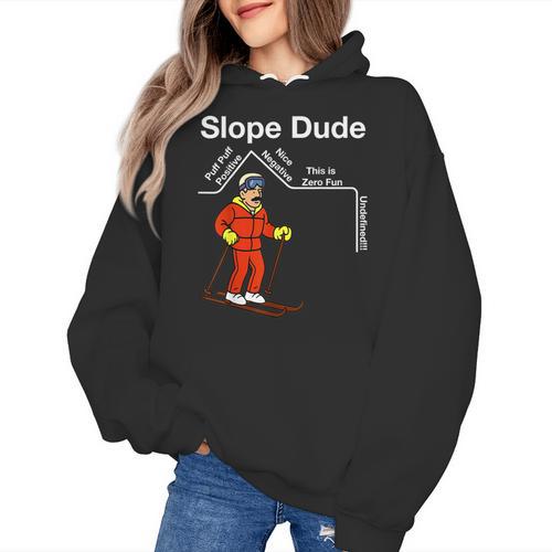 Slope Dude Algebra Geometry Middle School Math Teacher Women's Hoodie - teacherstshirts.com AU
