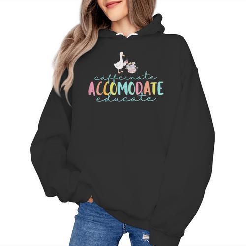 SPED Dream Team Teachers Special Education Silly Goose Women's Hoodie - teacherstshirts.com AU