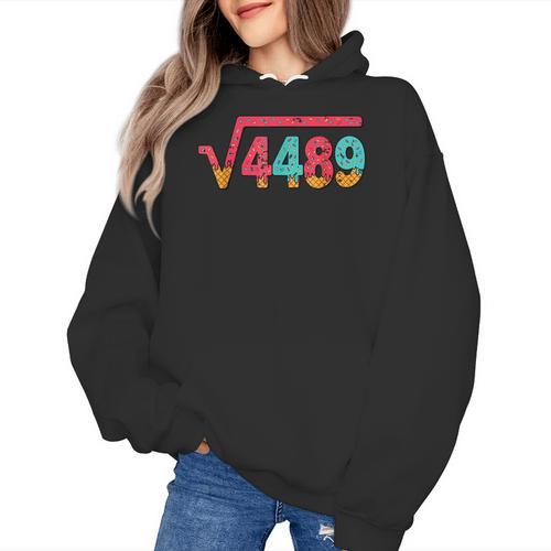 Square Root 4489 Slang Math Teacher Six Seven 6 7 Meme 67 Women's Hoodie - teacherstshirts.com UK