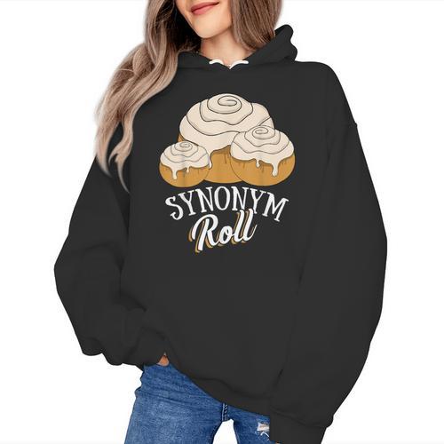 Synonym Roll Teacher And Grammar Geeks Pun For Men Women Kids Women's Hoodie - teacherstshirts.com CA