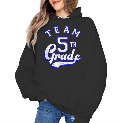 Team 5th Grade Fifth For Teacher Or Students Women's Hoodie - teacherstshirts.com