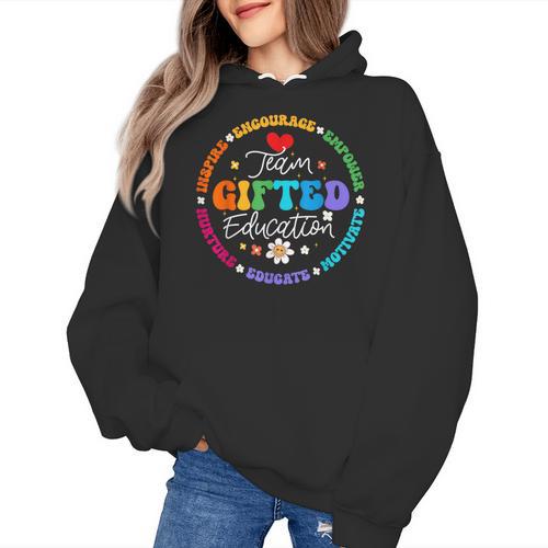 Team Ed Education Teacher Appreciation Back To School Women's Hoodie - teacherstshirts.com UK
