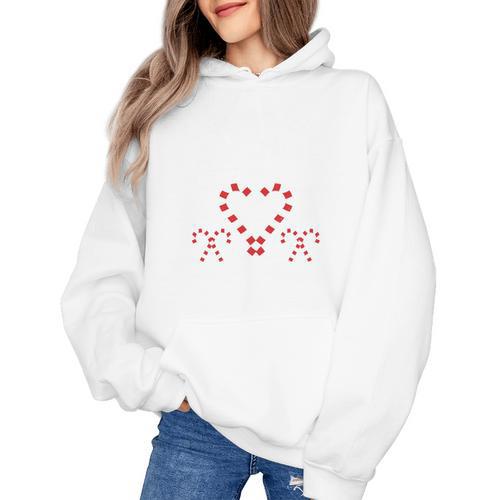 Christmas Candy Cane Work Of Heart Fourth 4th Grade Teacher Women's Hoodie - teacherstshirts.com CA