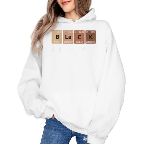 Educator Science Teacher Melanin Educator Science Women's Hoodie - teacherstshirts.com UK