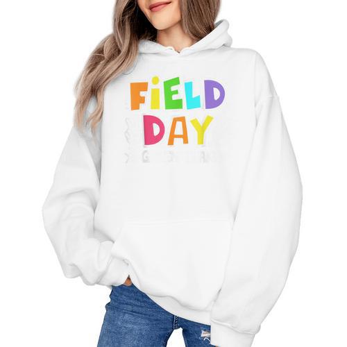 Field Day Green Team For Teacher Kids Field Day Games Women's Hoodie - teacherstshirts.com CA