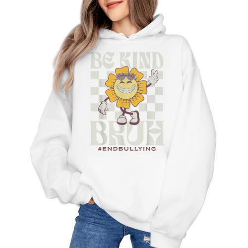 Be Kind Unity Day Orange Anti Bullying For Kids Teachers Women's Hoodie - teacherstshirts.com AU