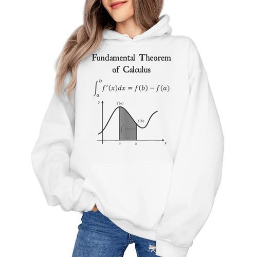 Nerdy Fundamental Theorem Of Calculus Math Teacher Geek Women's Hoodie - teacherstshirts.com DE