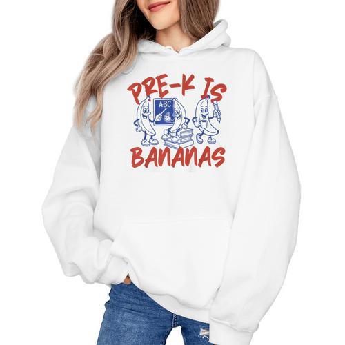Pre-K Is Bananas Teacher Back To School Chaos Coordinator Women's Hoodie - teacherstshirts.com UK