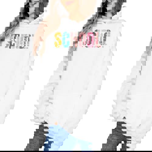 School Psychologist Rainbow Psychology Teacher Women&#x27;s Hoodie - teacherstshirts.com