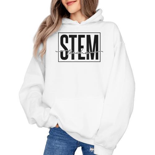 Stem Teacher Science Technology Engineering Math Teachers Women's Hoodie - teacherstshirts.com AU