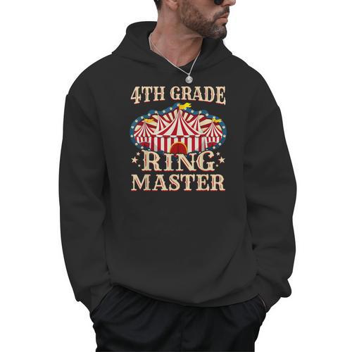 4th Grade Ringmaster Shirt 4th Grade Teacher Shirts Teacher Men Women Kids Men Hoodie - teacherstshirts.com