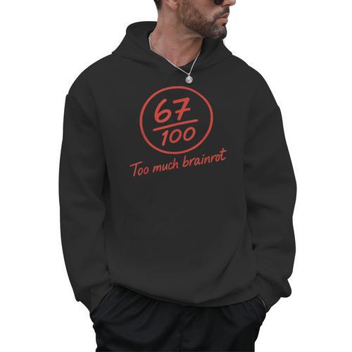 6 7 Brainrot Elementary Teacher Meme 67 Six Seven Men Hoodie - teacherstshirts.com DE