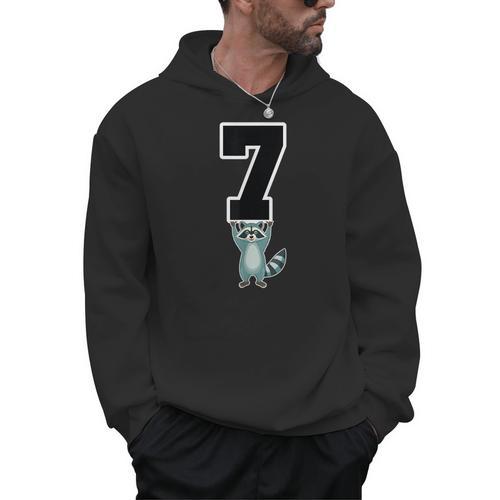 6 7 Matching Teachers Halloween Costume Raccoon Men Hoodie - teacherstshirts.com
