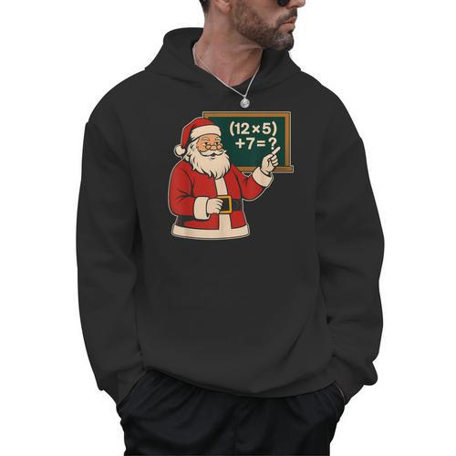 67 Teacher Christmas Santa Six Seven Meme Brainrot Math Joke Men Hoodie - teacherstshirts.com CA