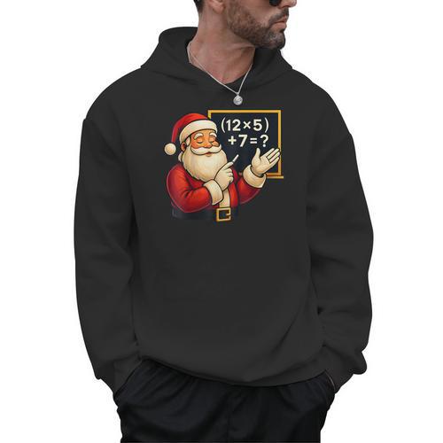 67 Teacher Santa Christmas Six Seven Meme Math Xmas Men Hoodie - teacherstshirts.com CA