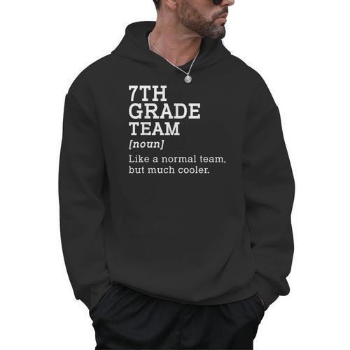 7th Grade Team Back To School Teacher Seventh Grade Team Men Hoodie - teacherstshirts.com AU