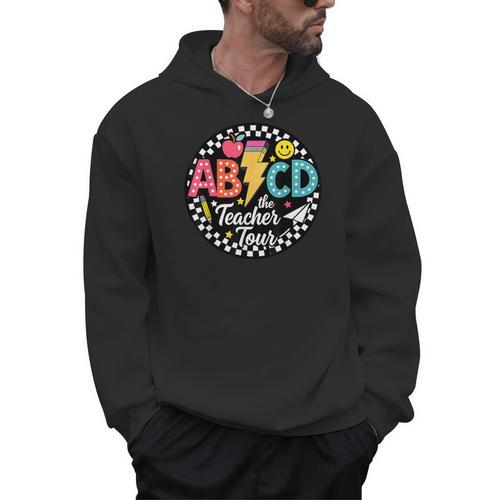 ABCD The Teacher Tour Back To School First Day Of School Men Hoodie - teacherstshirts.com