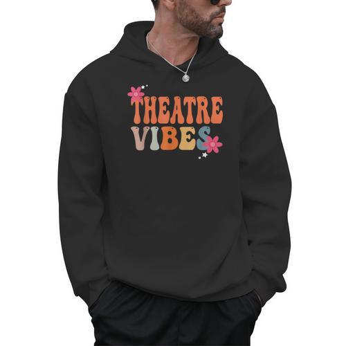 Theatre Vibes Teacher Man Women Youth Auditorium Concert Tee Men Hoodie - teacherstshirts.com AU