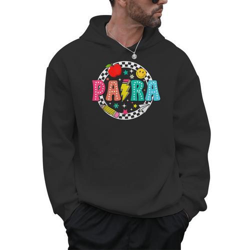 Back To School Para For Men Women Teacher Men Hoodie - teacherstshirts.com