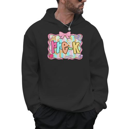Back To School Pre-K Preppy Teacher Girl Men Hoodie - teacherstshirts.com AU