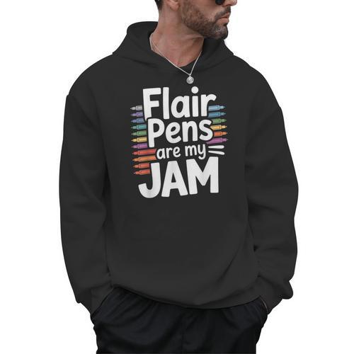 Back To School Teacher Flair Pens Are My Jam Men Hoodie - teacherstshirts.com DE