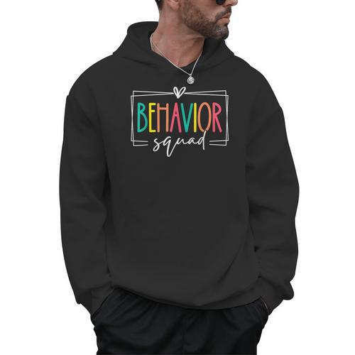 Behavior Squad School Counselor SPED Teacher Kids Women Men Men Hoodie - teacherstshirts.com