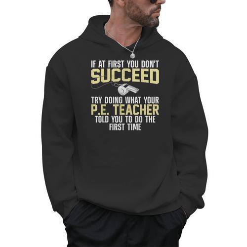 Best PE Teacher Art For Men Women Physical Education Teacher Men Hoodie - teacherstshirts.com