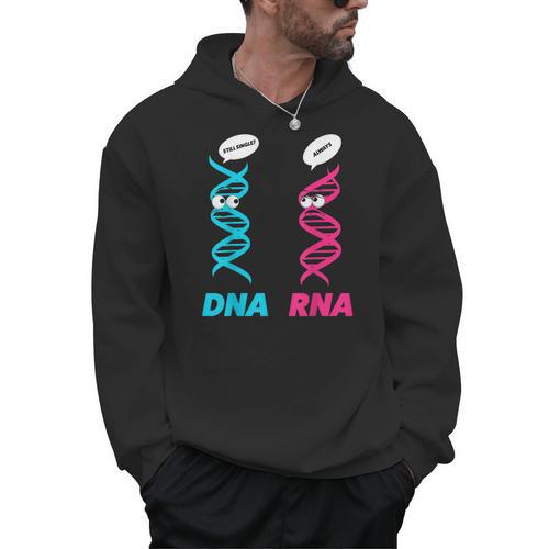Biology Teacher DNA RNA Student Science Biologist Men Women Men Hoodie - teacherstshirts.com