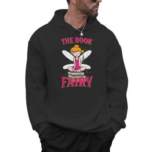The Book Fairy Reading Teacher Librarian T-Shirt Men Hoodie - teacherstshirts.com