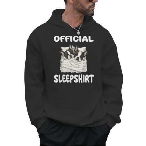 Boston Terrier Dog Official Sleepshirt Pajamas Nightgown For Men Women Girls Kids Men Hoodie - Bostonterriersmerch.com
