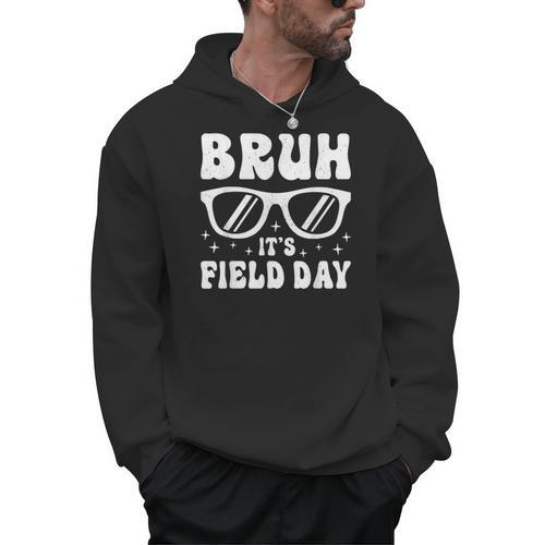 Bruh It's Field Day Teacher Boys Girls Kids Happy Field Day Men Hoodie - teacherstshirts.com