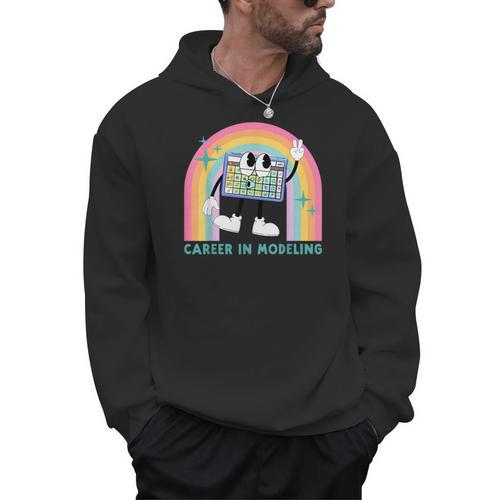 Career In Modeling AAC Teacher SLP SPED Communication Autism Men Hoodie - teacherstshirts.com UK
