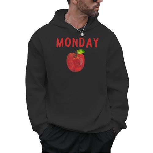Caterpillar Friday Fruit Kindergarten Teacher Men Women Kids Men Hoodie - teacherstshirts.com