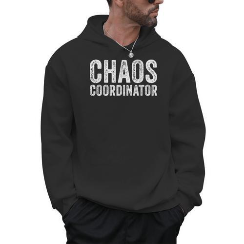 Chaos Coordinator Teacher Mom Dad Parents Vintage Men Hoodie - teacherstshirts.com AU