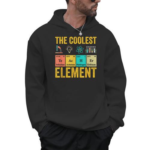 Chemistry Teacher Element Science Student Chemist Men Hoodie - teacherstshirts.com AU
