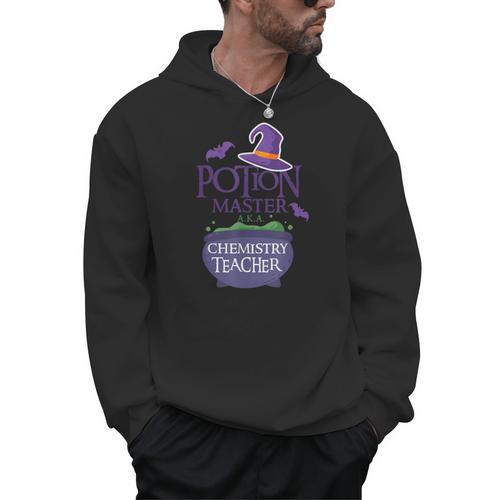 Chemistry Teacher Halloween Shirt School POTION MASTER Men Hoodie - teacherstshirts.com UK