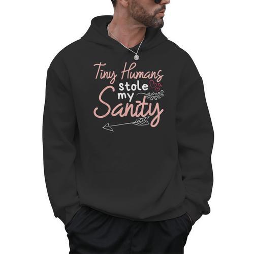 Childcare Provider Daycare Teacher Stole My Sanity Men Hoodie - teacherstshirts.com UK